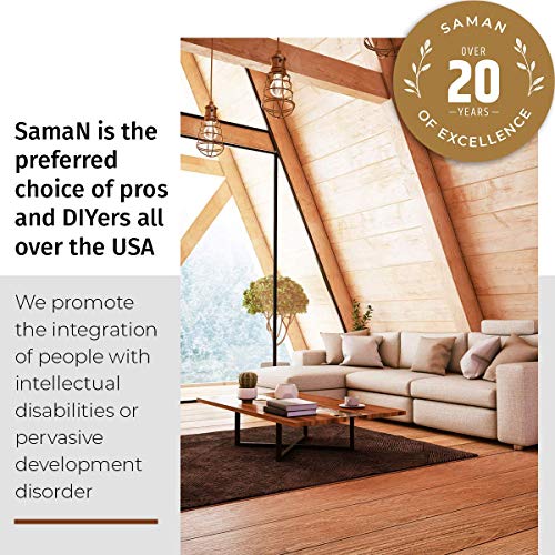 SamaN Interior Water Based Wood Stain & Natural Furniture, moldings