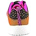 Skechers Sport Women's Burst Ellipse Fashion Sneaker,Black/Pink/Orange,9 M US