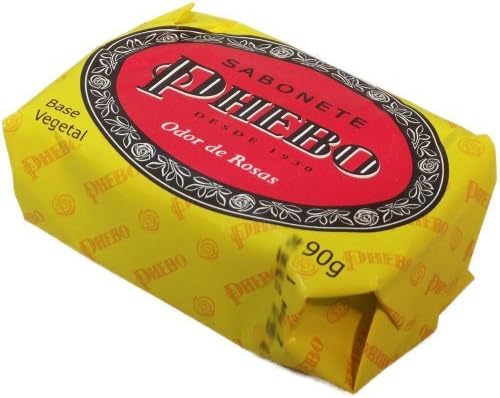 Rose Odor Soap Bar - Sabonete Barra Odor de Rosas - Phebo - 3.17oz. (90g) by Granado