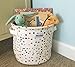 Peek-a-Bags Toy Storage Organizer Canvas Bin, Kid's Toy Storage - Books, Blocks, Baby Toys, Legos, Small Stuffed Animals. Organize Nursery, Bedroom, Playroom, Living Room, & Closets.