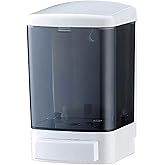 Evhome Manual Soap Dispenser Kitchen Bathroom Wall Mounted Commercial Soap Dispenser for Liquid Containers Shampoo Gel Chamber Plastic - (33.8 oz) 1000ml