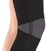 Elastic Sports Leg Knee Support Brace Wrap Protector Knee Pad Long Knee Sleeve Cap Patella Guard Knee A6 - Black - 1PCS