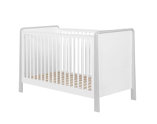 Baby Snooze Converts To Toddler Bed White Jo Modern Design Full