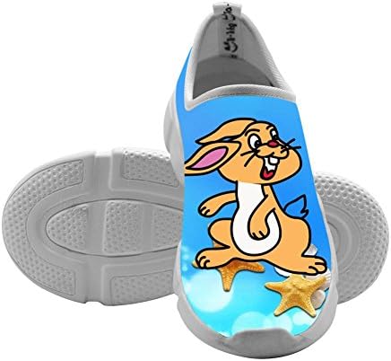 Rabbit Printed Comfortable Cute Sports Running Casual Sneakers Shoes For Boys Girls
