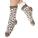 Angelina Winter-weight Thermal Fleece-lined Cozy Crew Socks #4911,Women's One Size 9-11,3-pairs Leopard (3 Pack)