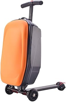 carry on luggage scooter