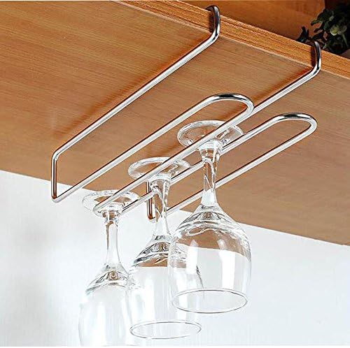 Amazon Shiawasena ワイングラスホルダー グラスハンガー 吊り下げ ワインラック収納 穴あけ不要 ステンレス製 グラスホルダー オンライン通販
