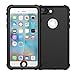 Waterproof Case for iPhone 7 Plus/6.6ft, Vcloo Underwater Case for 7 Plus, Dustproof, Snow Proof, Shock Proof, Heavy Duty Protective Slim Carrying Case Cover Protector for iPhone 7 Plus/5.5