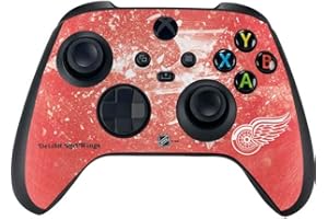 Skinit Decal Gaming Skin Compatible with Xbox Series X Controller - Officially Licensed NHL Detroit Red Wings Frozen Design