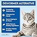 HERBALPET 8in1 Health Supplements | Cat Dewormer Alternative | Advanced Formula | Works for Kittens, Small, Medium and Large Cats | 3 Tablets | One-time Treatment