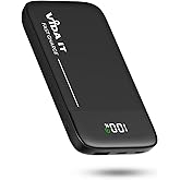 Long Lasting Power Bank Battery Pack for Heated Jacket Vest Seat Coat 10000mAh DC USB Portable Charger for iPhone 11 12 13 Samsung Phones with LED Display 22.5W Ultra Fast Charging USB-C Power Pack