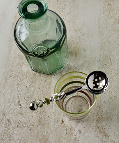Absinthe spoons, slotted olive spoon - Thumbnail 7