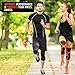 Mava Sports Knee Compression Sleeve Support for Men and Women - Perfect for Powerlifting, Weightlifting, Running, Gym Workout, Squats and Pain Relief