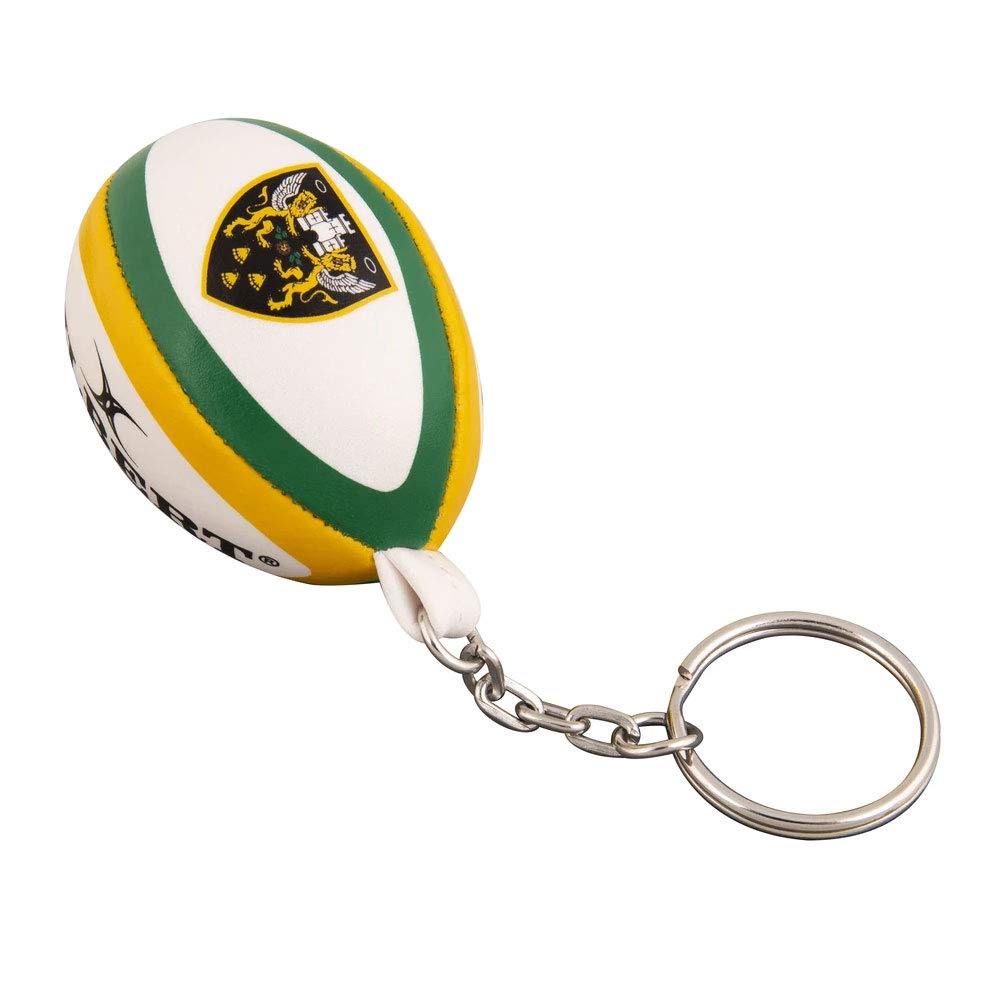 Northampton Saints Rugby Ball Keyring