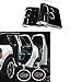 2pcs Universal Wireless Car Projection LED Projector Door Shadow Light Welcome Light Emblem Logo Lamps Kit for Florida Gators