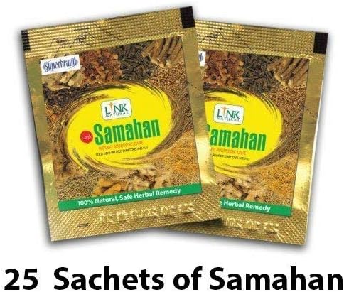 Link Natural Samahan Herbal Extracts Tea For Cold Cough Immunity (25Pcs X 4G Sachets)