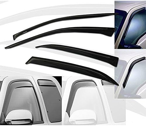 Viksee 4pc Window Visor for 2002-2007 Liberty Sun/Rain Guard Wind Deflector Vent Shade