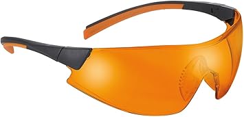 orange cycling glasses