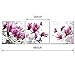 Cao Gen Decor Art-AH40244 Pink Flower 3 Panels Print Canvas Framed Wall Art