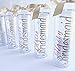 Bridesmaid tumbler gift bridal party acrylic cups with lids