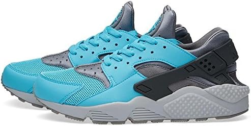 nike huarache blue and grey