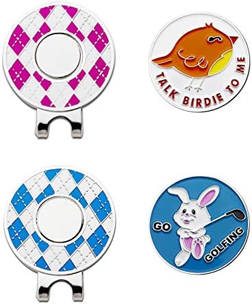 N/N Golf Ball Markers Golf Hat Clips Sets