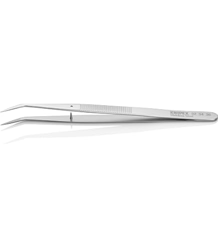 Knipex 92 28 69 ESD Precision Tweezers ESD with strong tip