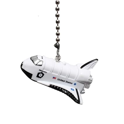 Nasa Space Shuttle Discovery Ceiling Fan Pull Light Chain