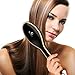 USpicy Hair Straightening Brush Anti Frizz, Adjustable Temperature Hair Straightener Brush Portable, Hair Brush Straightener Auto Shut Off