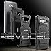 Evocel Galaxy Grand Prime [New Generation] Rugged Holster Dual Layer Case [Kickstand][Belt Swivel Clip] for Galaxy Grand Prime (G530 G530H G530F G530M G530T G530AZ S920C), Black (EVO-SAMG530-XX01)