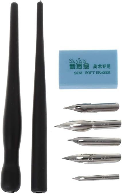 Ruda Manga Porte Plume Lot De Bande Dessinée Dessin Kit D