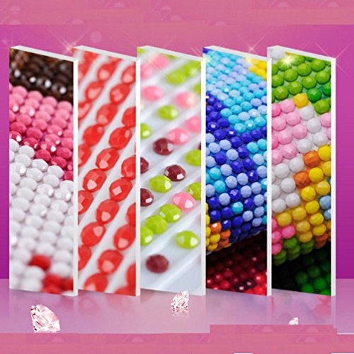 Lowprofile 5D DIY Diamond Painting Embroidery Full Square Diamond Home Decor Gift (B)