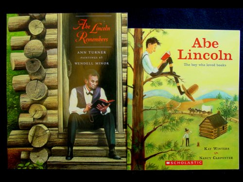 Abe Lincoln Picture Book Set Abe Lincoln The Boy Who Loved Books Abe Lincoln Remembers Ann Turner Wendell Minor Amazon Com Books