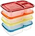 Amazon Basics Bento Lunch Box Containers - Set of 4