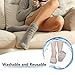 (4PCS) Ball of Foot Cushions, Bunion Corrector, Metatarsal Pads/Cushion-Reusable-Toe Separator, Soft Gel &Breathable, Best for Mortons Neuroma, Diabetic Feet, Hammer Toe, Rapid Pain Relief - White