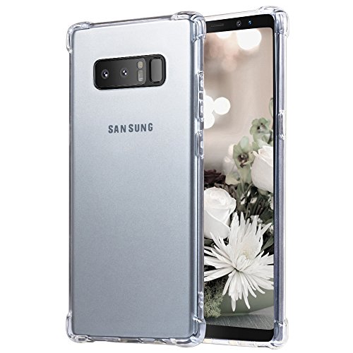 Galaxy note 8 case, caka clear slim anti scratch excell…