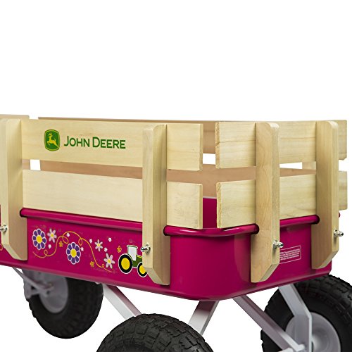 john deere pink wagon