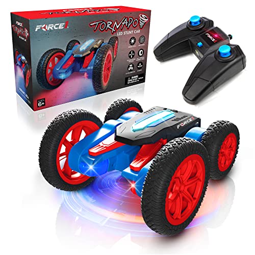 Force1 Tornado Red LED Remote Control Car for Kids