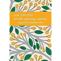 Posh: Trumpet Vines 2019-2020 Monthly Pocket Planning Calendar