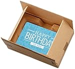 Amazon.com Gift Card for Any Amount in a Mini Amazon Shipping Box (Birthday Icons Card Design)