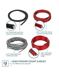 Amplificador Belva. Paquete completo de amplificador, kit de amplificador y de graves con subportada de dos puertos, monobloque, 1200 W, 12 pulgadas