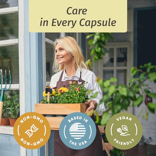 HERBAMAMA Spearmint Capsules - 1000 mg Spearmint Leaf Capsules for Digestive Support - Vegan, Non-GMO Digestive & Skin Supplement - 50-Day Supply