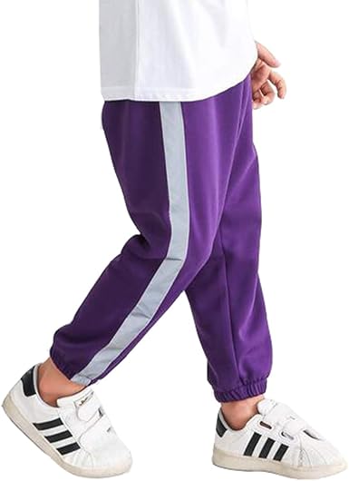 Amazon Co Jp キッズ ダンス衣装 男の子 女の子 男女兼用 パンツ ガールズ ジャッズ 韓国風 ヒップホップ ストリート 上下 演出服 キッズ ダンスウェア ジュニア ロングパンツ Jazz Dj オシャレ ダンスパンツ パープル 110cm ホビー