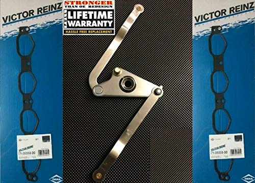 Mercedes Benz Aluminum Intake Manifold Swirl Air Flap Runner Lever Repair Kit M273 273140070164 Gaskets V8