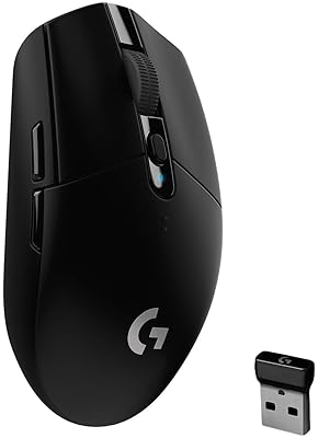 Sports & Outdoors - Logitech G305 Lightspeed Wireless Gaming Mouse, Hero 12K Sensor, 12,000 DPI, Lightweight, 6 Programmable Buttons, 250h Battery Life, On-Board Memory, PC/Mac - Black