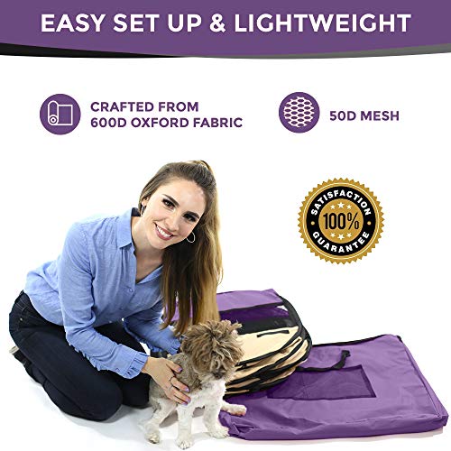 SKA Products Purple 45" Pop Up Puppy Pet Playpen