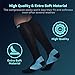Compression Socks for Women Men, Sable 1 Pair Stockings 20-30 mmHg High Sleeves Calf Athletic Fit for Nurses, Running, Hiking, Medical, Pregnancy, Travel, Exercise & Recovery, L/XL 8-14