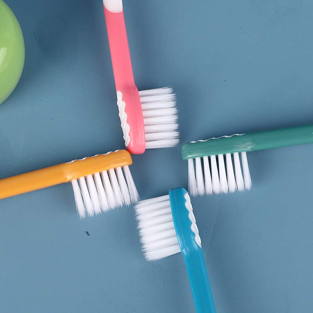 8 Packs Kids Toothbrush, Extra Soft Lovely Little Deer Toothbrush for Kids 2-8 Years (Pink&Orange&Blue&Green): Health & Personal Care