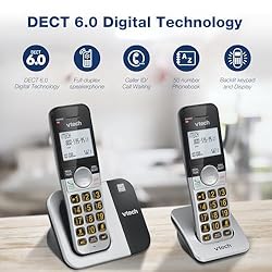 VTech DECT 6.0 Handset Cordless Phone with