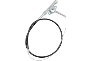 POCREATION Compactor Throttle Switch Pull Cable, Replacement 56035-046, Garden Modified Manipulator Control, Steel Material, Accurate Engraving Desig for 56035-046 Compactor